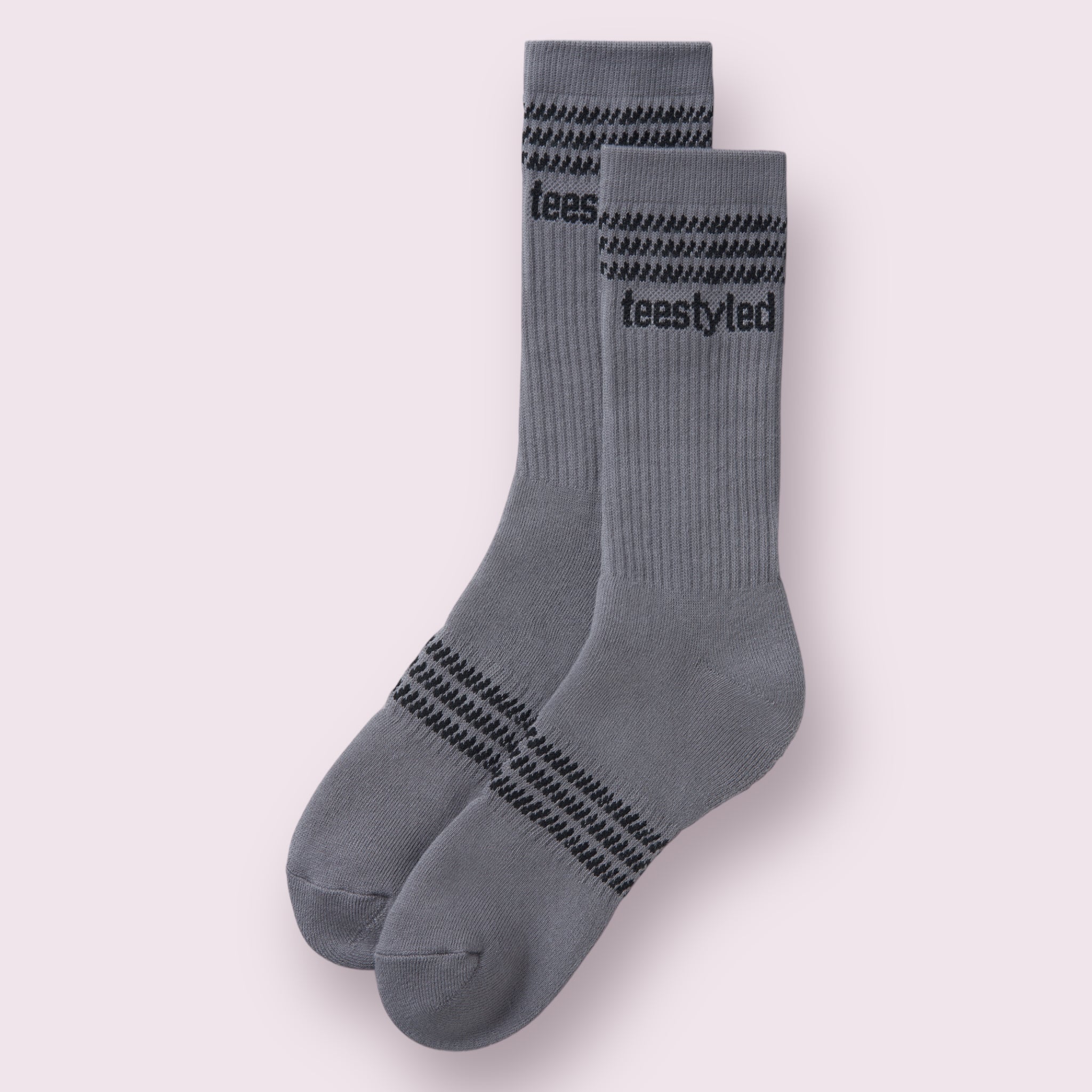 TSLNSOCKS | DIAGONAL LINES LOGO SOCKS