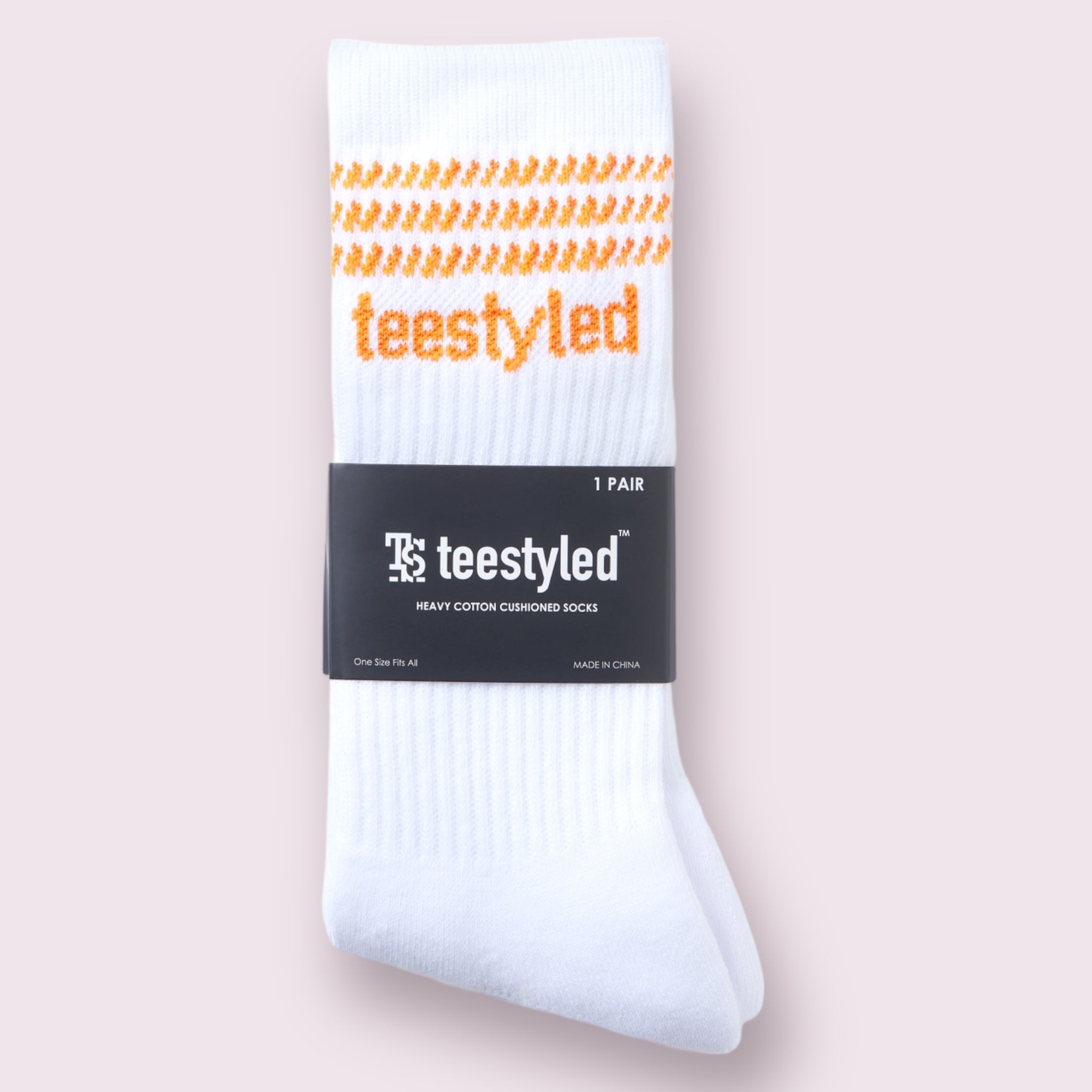 TSLNSOCKS | DIAGONAL LINES LOGO SOCKS