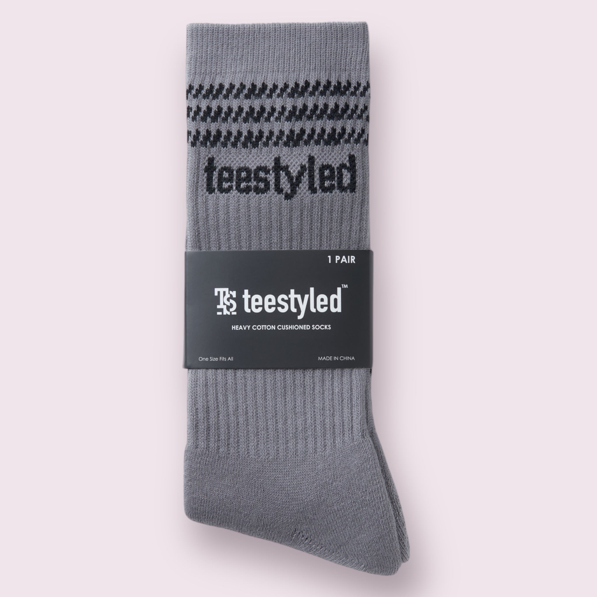TSLNSOCKS | DIAGONAL LINES LOGO SOCKS