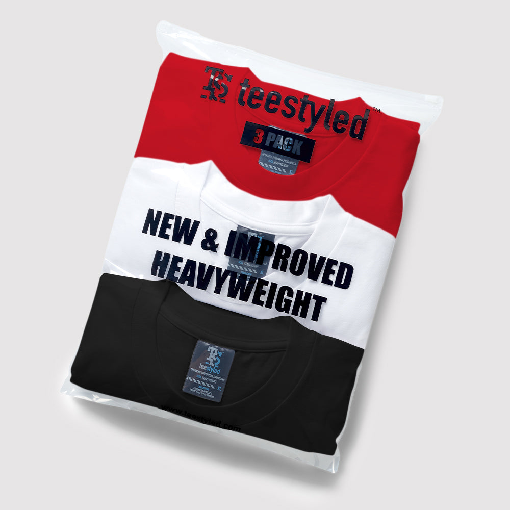 3-PACK | 9 OZ. LUXE TEE
