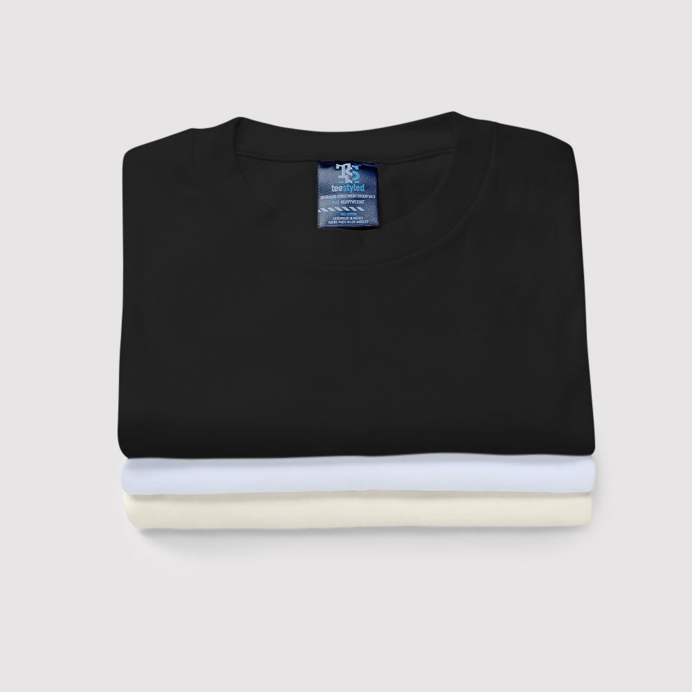 3-PACK | 9 OZ. LUXE TEE