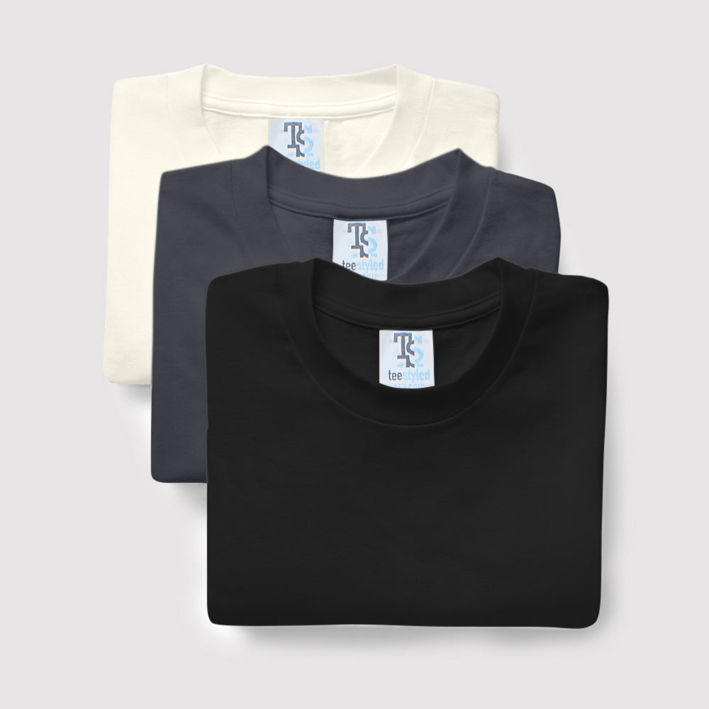 3-PACK | 6 OZ. CLASSIC WEIGHT T-SHIRTS – Tee Styled