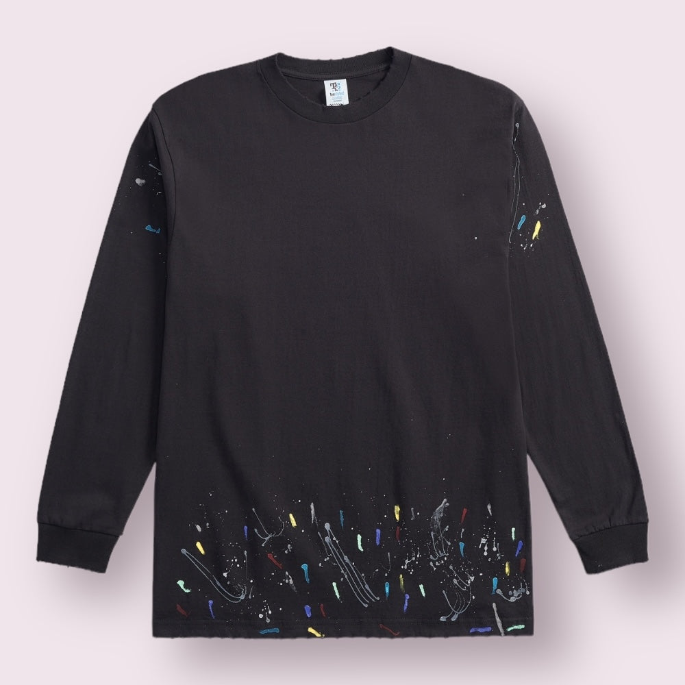 TS6003 | PAINT DRIPS LONG SLEEVES