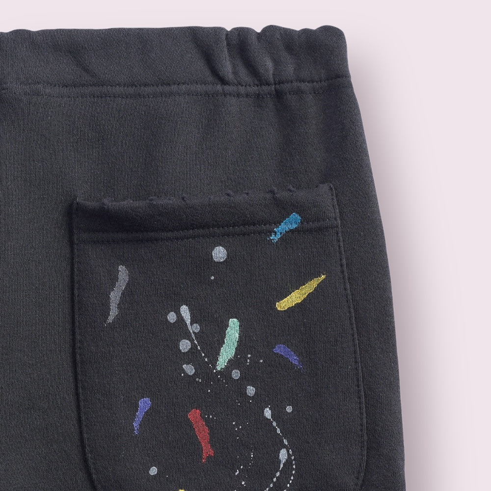 TS9502 | PAINT DRIPS SHORTS