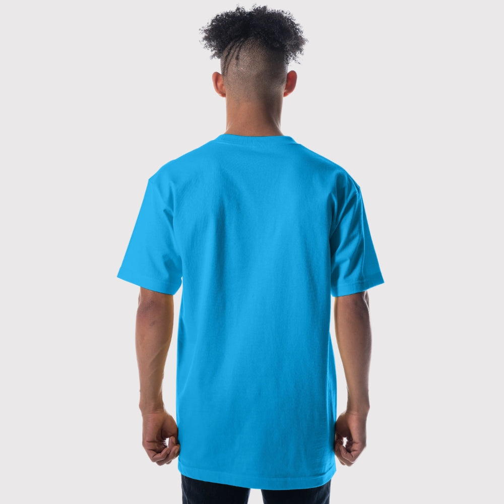 Men's Regular Guy Classic T-shirt, 4XL Teal Blue