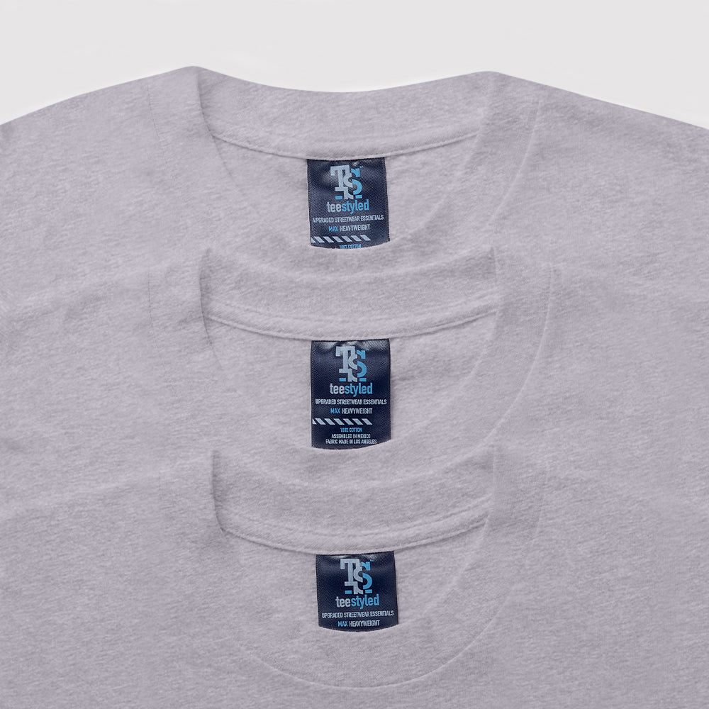 3-PACK | 9 OZ. MAX WEIGHT T-SHIRTS