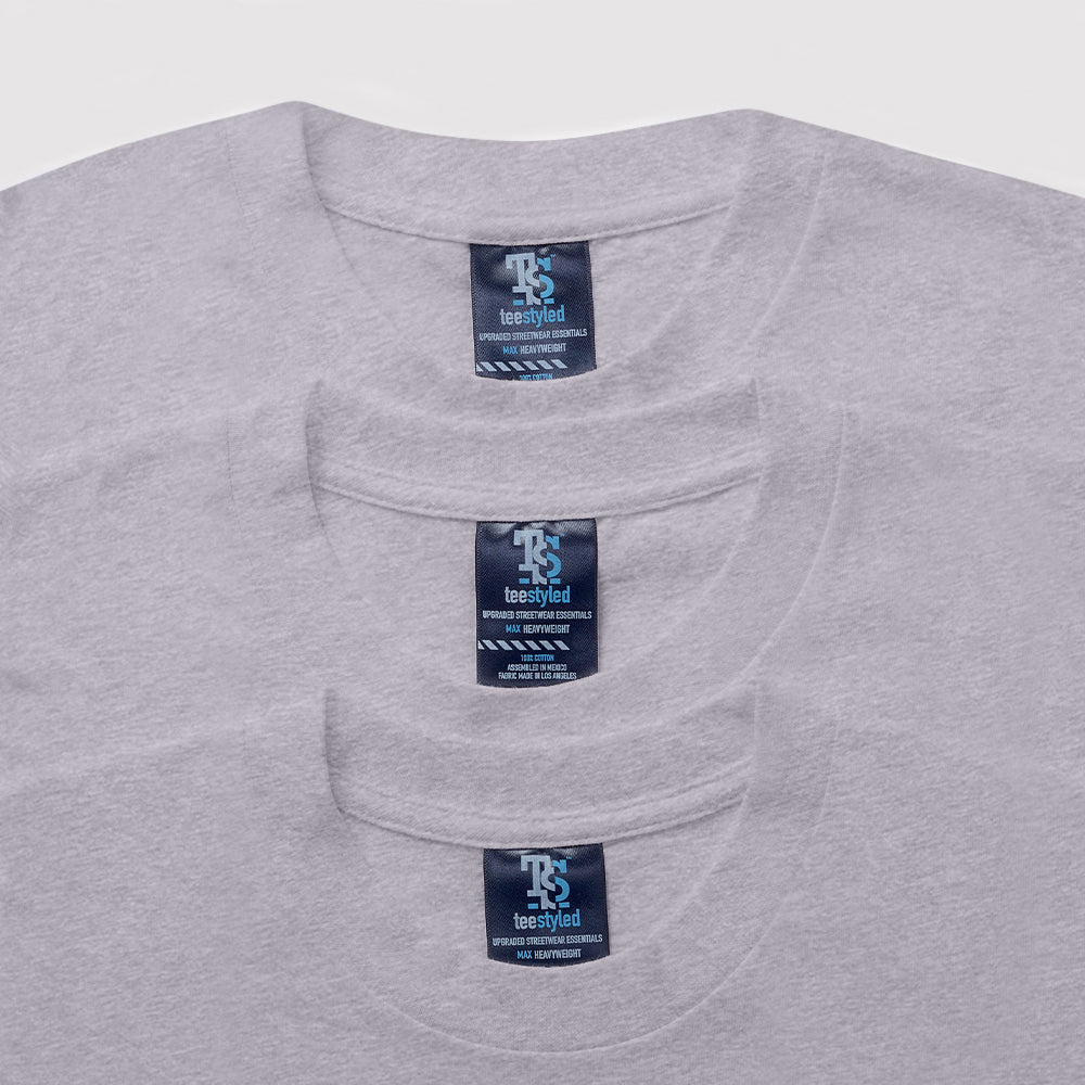 3-PACK | 9 OZ. MAX WEIGHT T-SHIRTS – Tee Styled