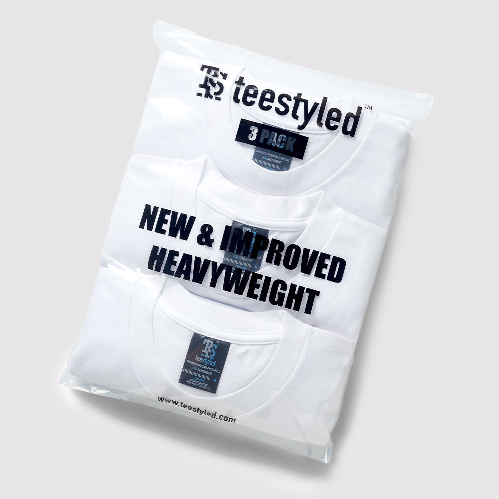 3-PACK | 9 OZ. MAX WEIGHT T-SHIRTS