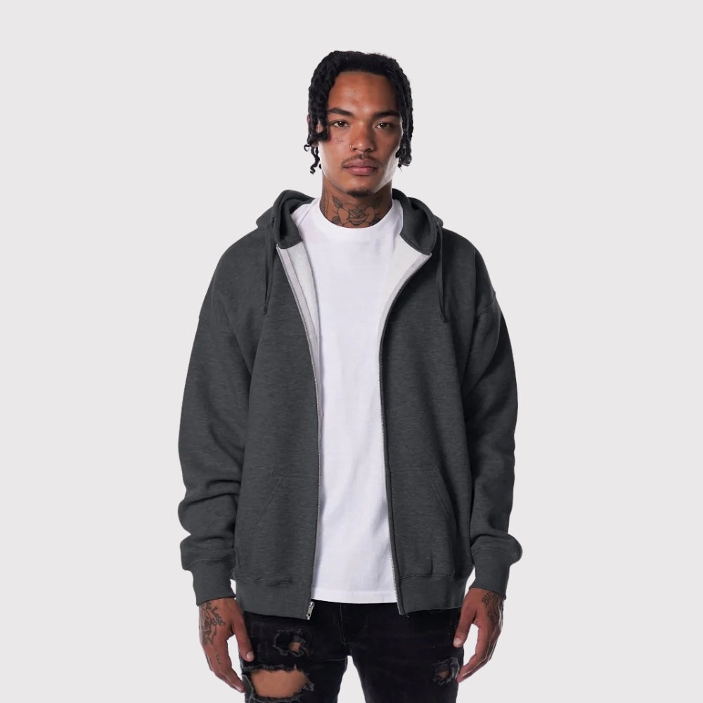 Regular Fit Zip-through hoodie