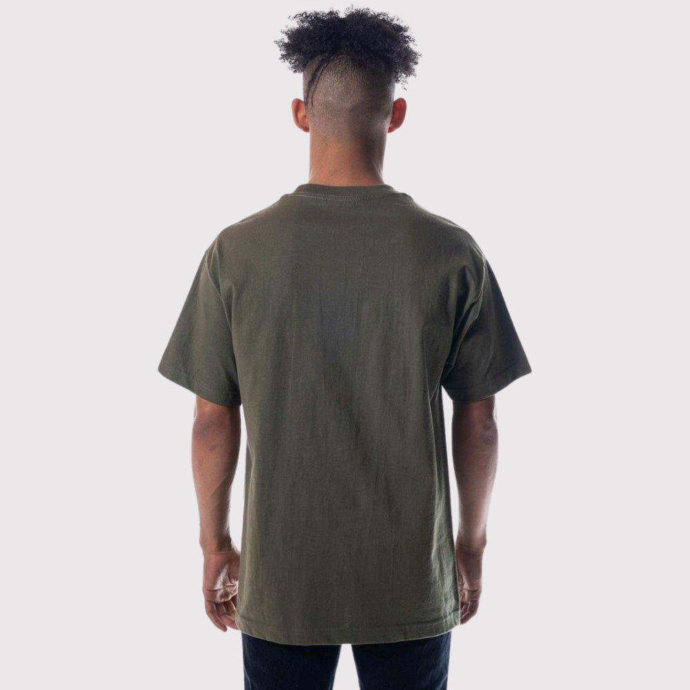 Tubular T-Shirt Combed Cotton - Army green