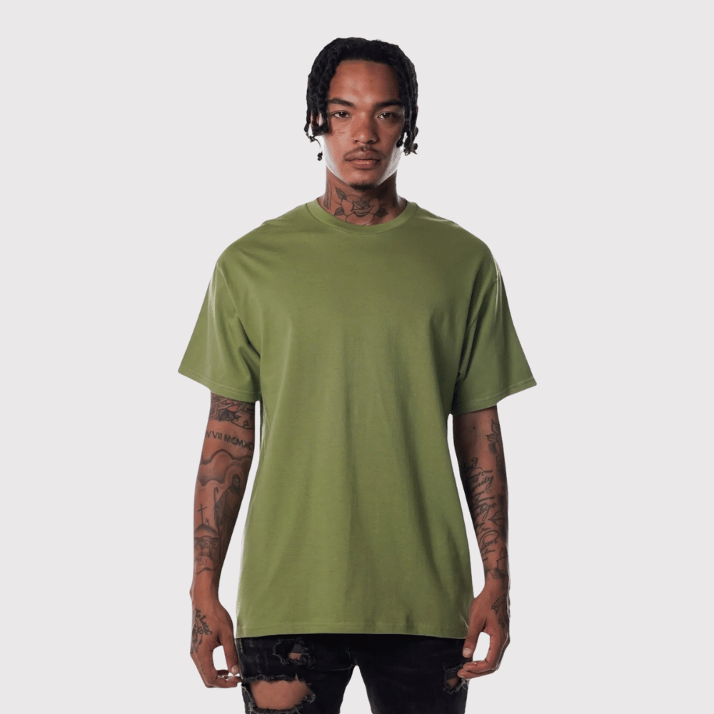 Green and 2024 white t shirt