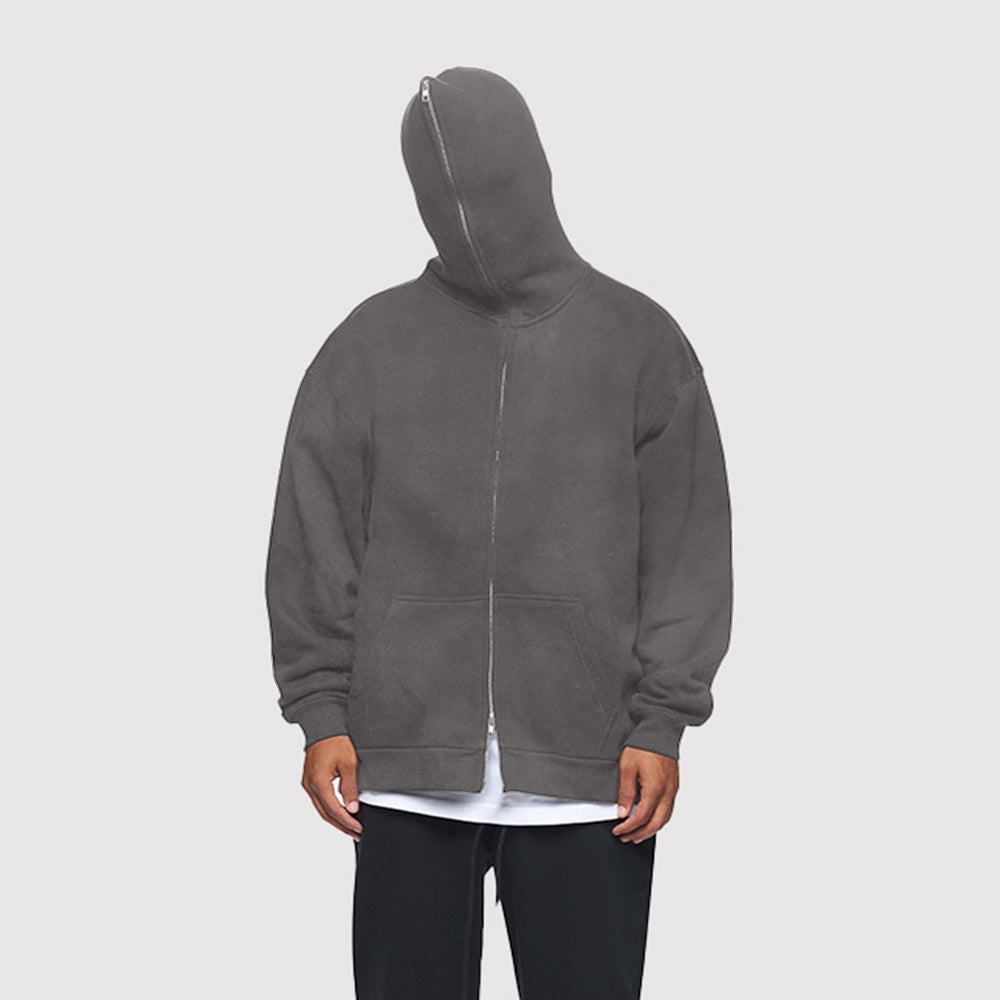 TS9505FZ HEAVYWEIGHT YKK FULL ZIP HOODIES Tee Styled