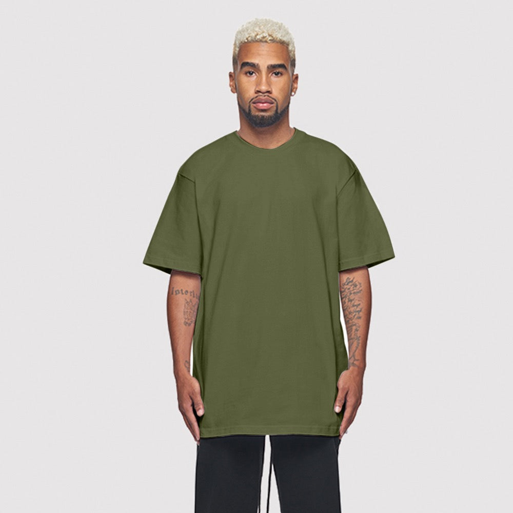 Mens green tee sales shirt